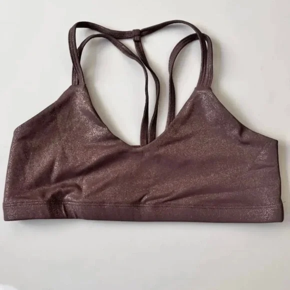 NWOT Beyond Yoga Wild Orchild/Rose Gold Twinkle, size M - Picture 3 of 4